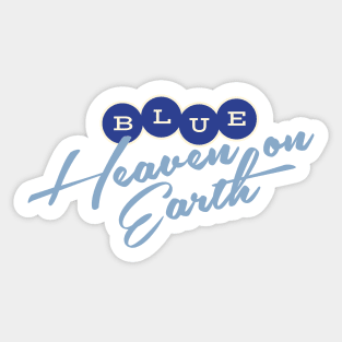 Dodgers Blue Heaven 1 by Buck Tee Sticker